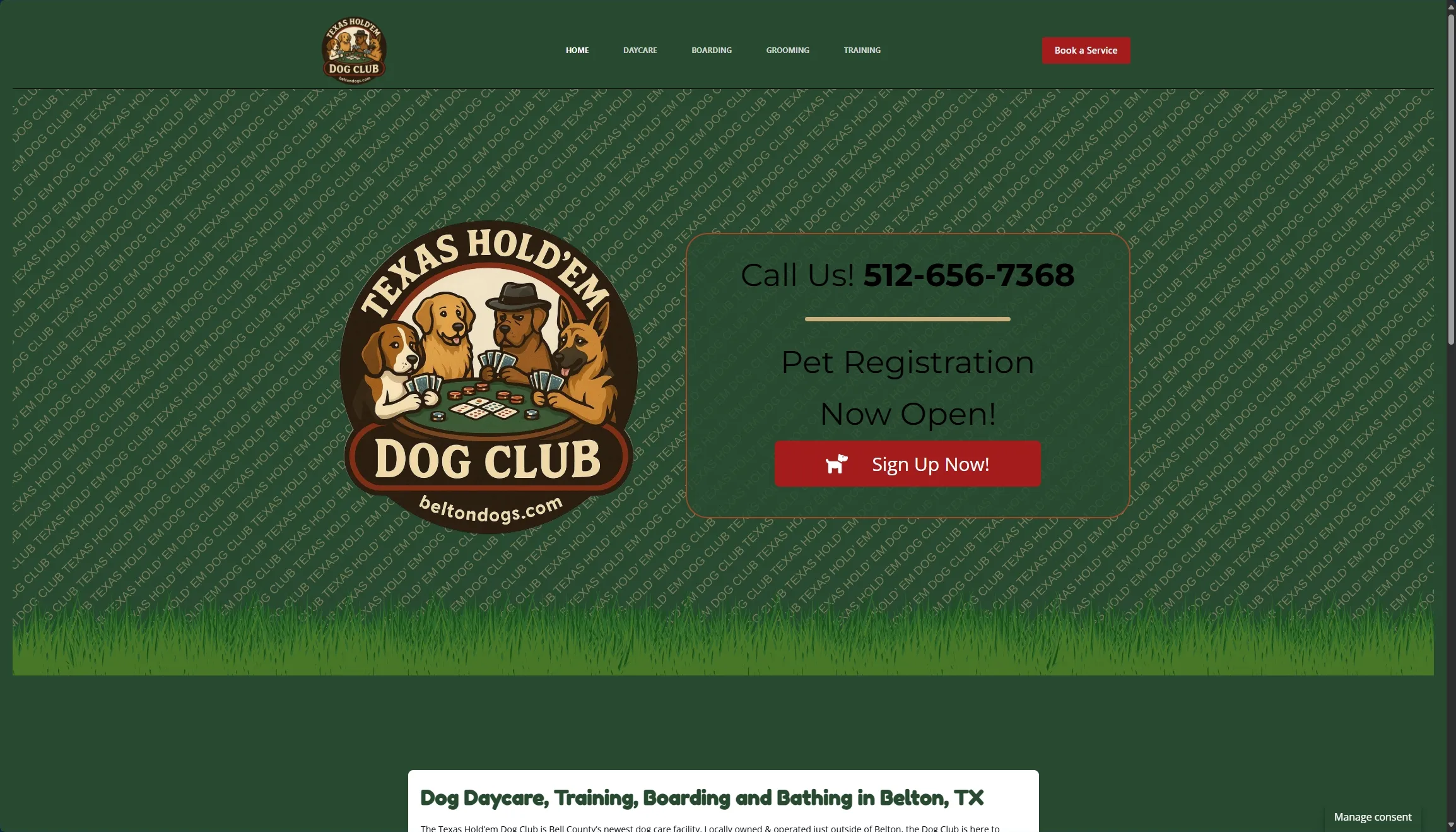 Dog Club website