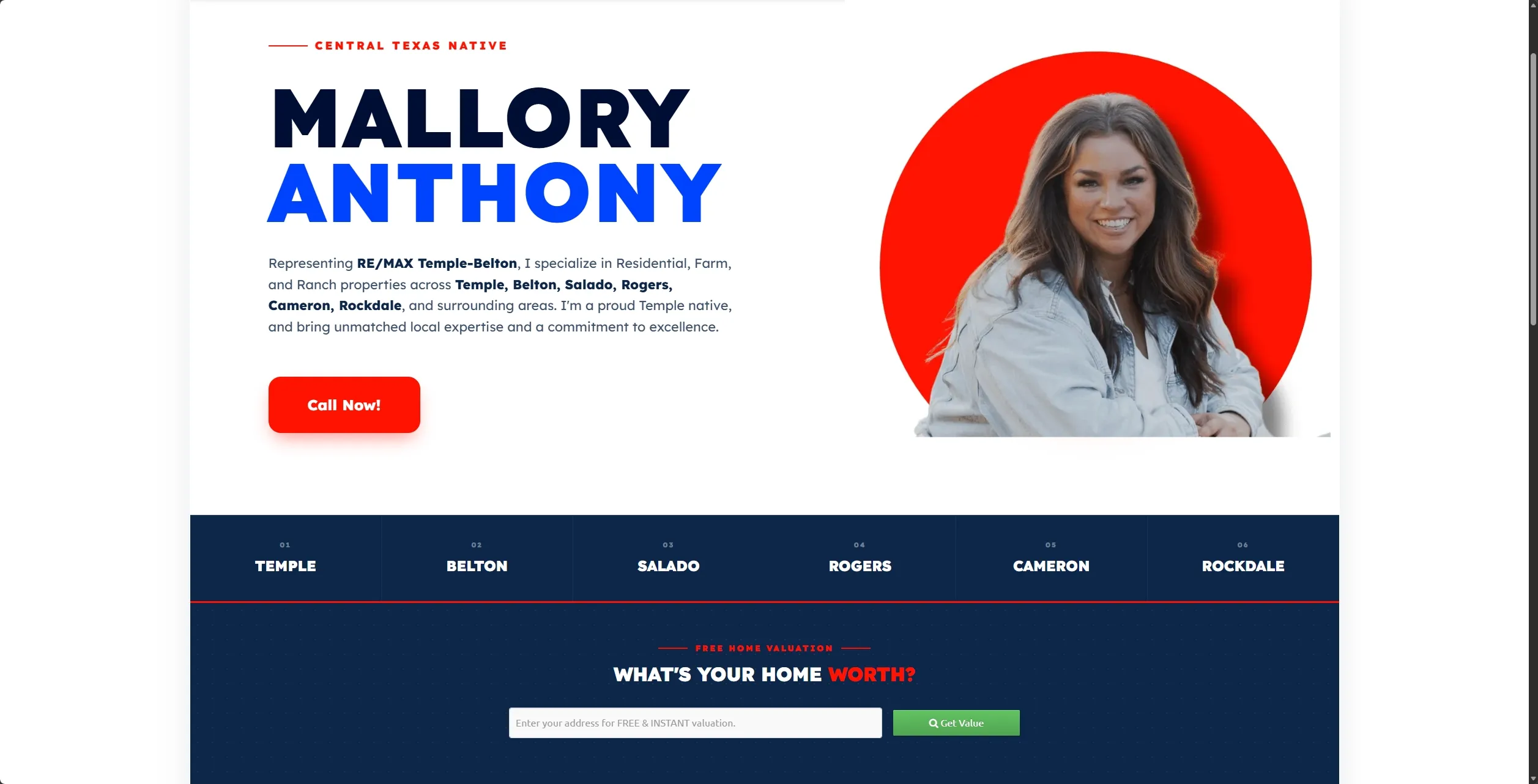 Move With Mallory real estate website