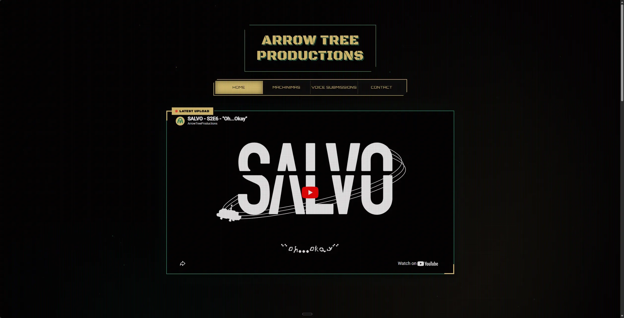 Arrow Tree Productions website by JoshBuilds.Tech