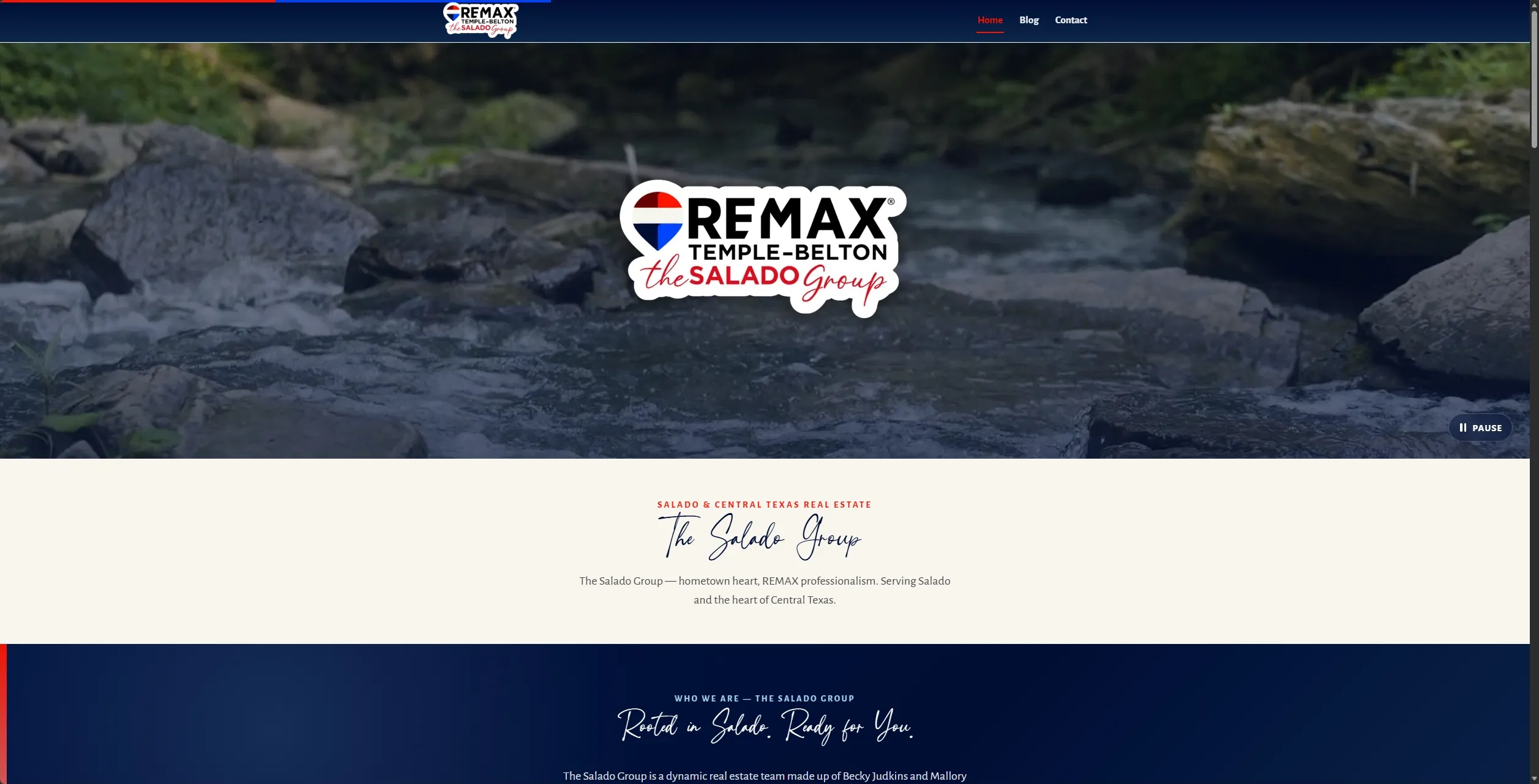The Salado Group website project